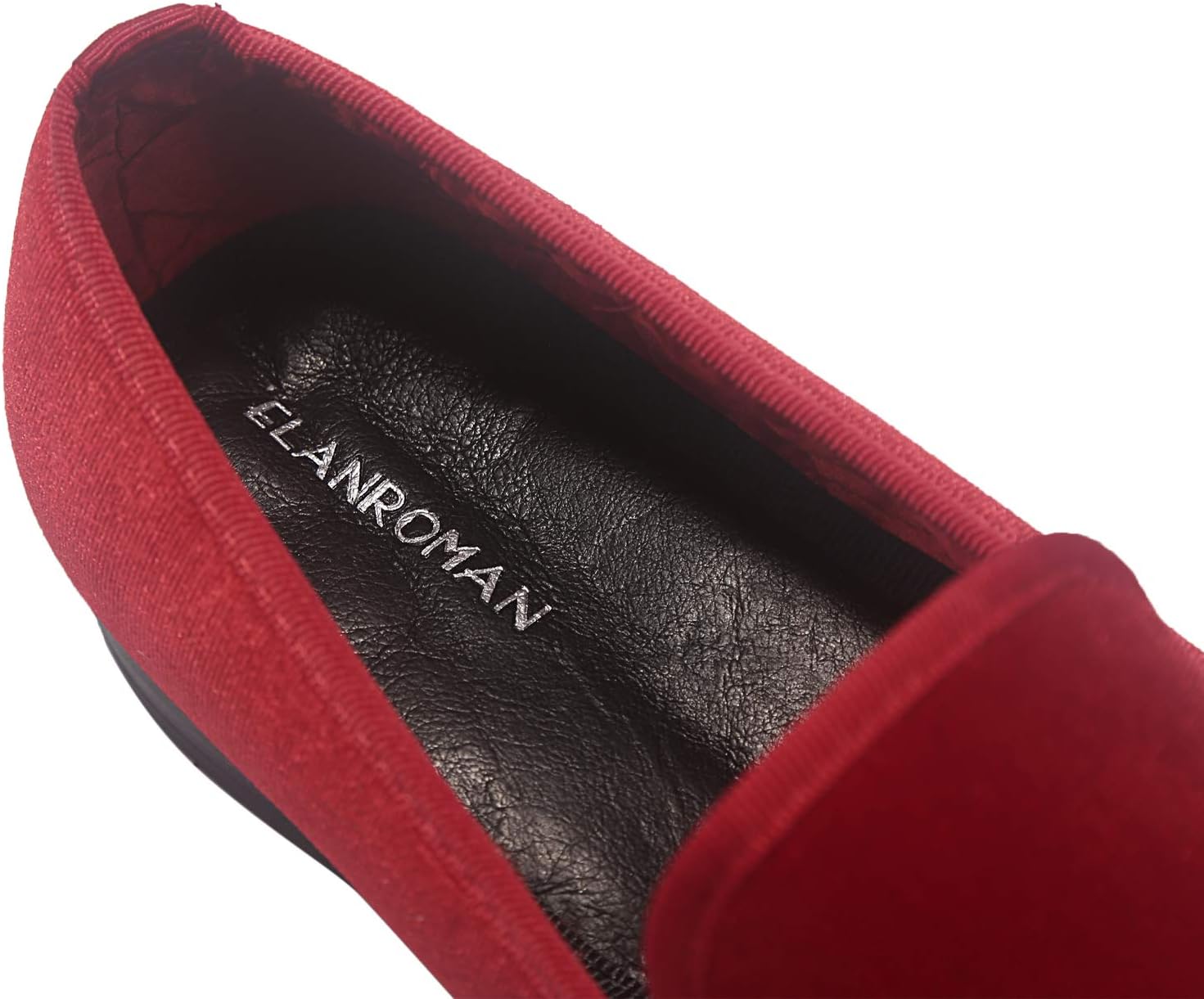 ELANROMAN Loafers for Men Velvet Shoes of Fashion Embroidered 1.0 and 2.0 Party Wedding Prom Shoes - Image 4