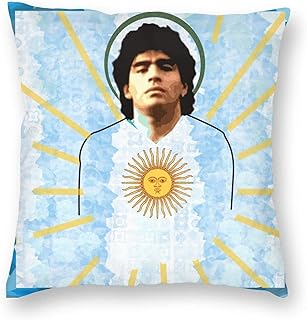 VOROY Argentina Team Rip Diego Maradona - Fundas de almohada estándar de 40,6 x 40,6 cm, con decoración de sofá o dormitorio