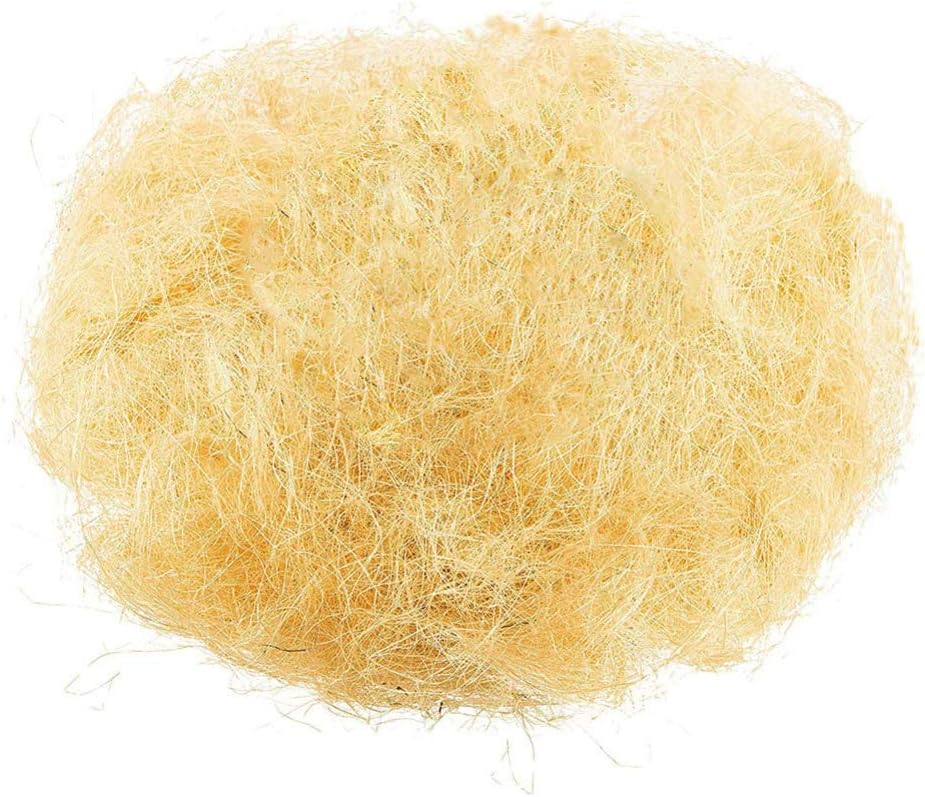POPETPOP Flexible Jute Box Filling Material for Wedding Decor Accessories Natural Raffia Grass Stuffing for Craft Boxes Presentation and Event Decoration Per Pack
