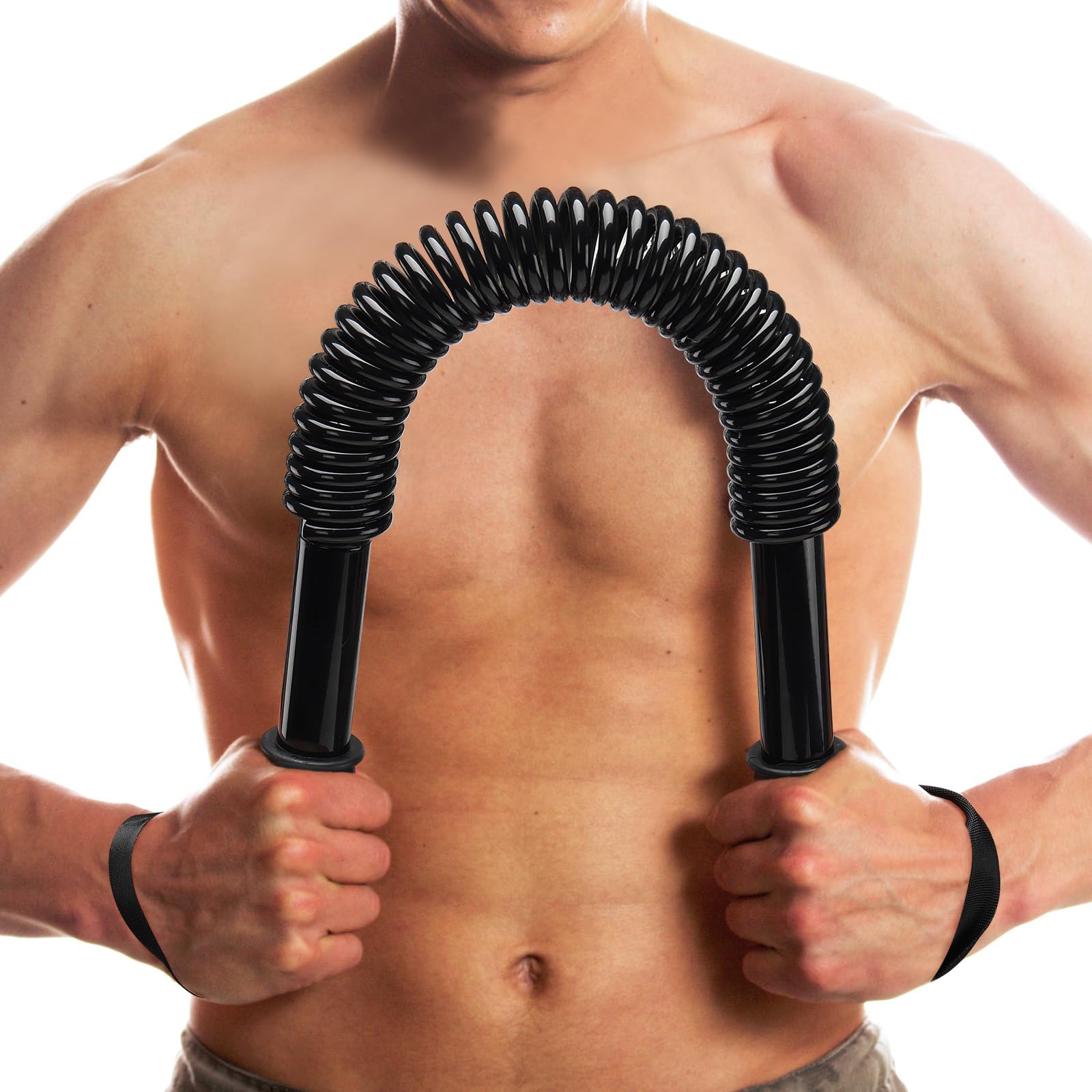 Armtrainer Biegehantel für Krafttraining Fitness 20KG/ 30KG/ 50KG/ 60KG, Brusttrainer Männer Krafttraining Zuhause