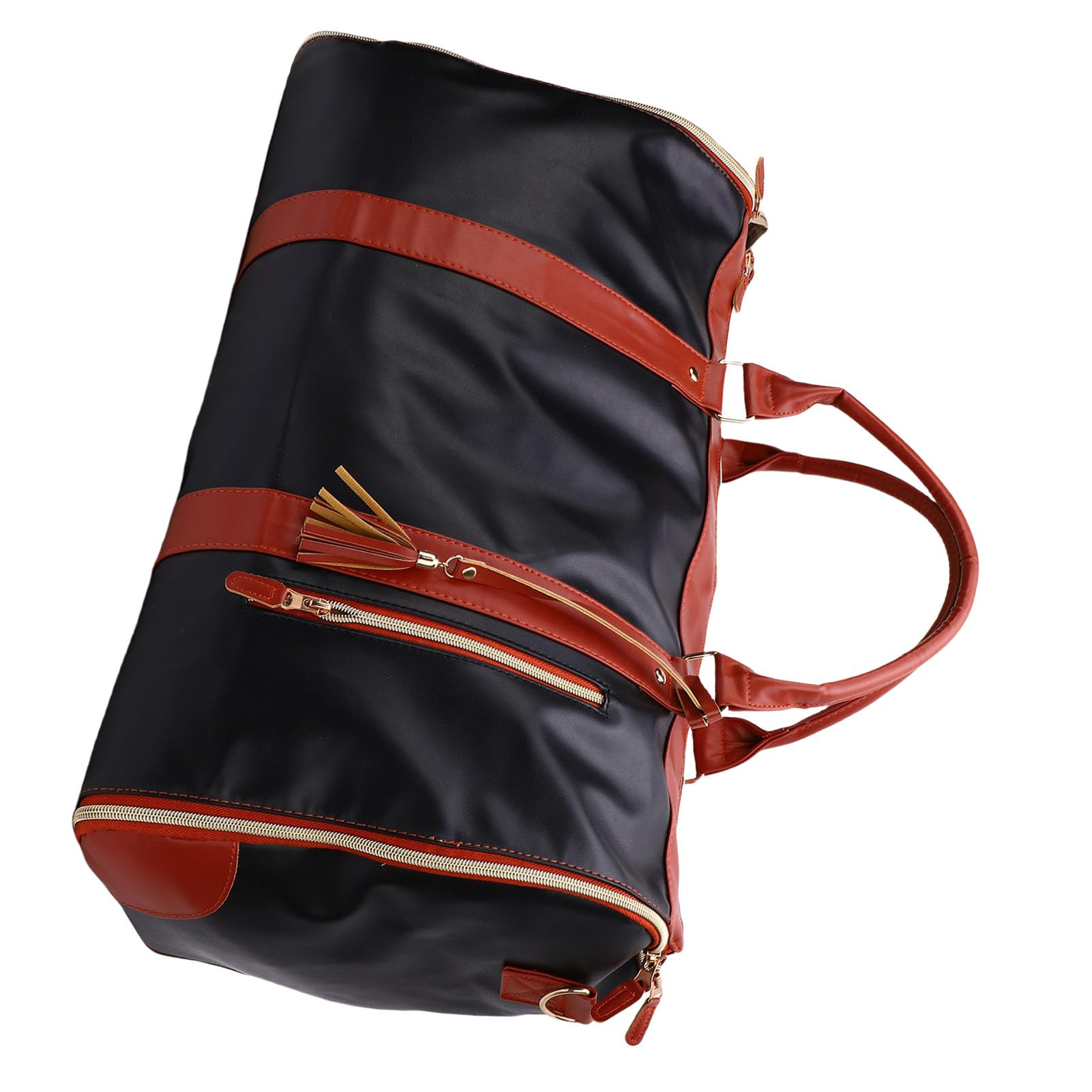 BRRNOO Borsa da Viaggio in Pelle PU con Tracolla, Large Capacity, for