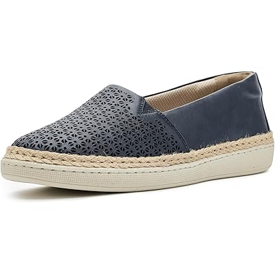 Trotters Accent Perf navy