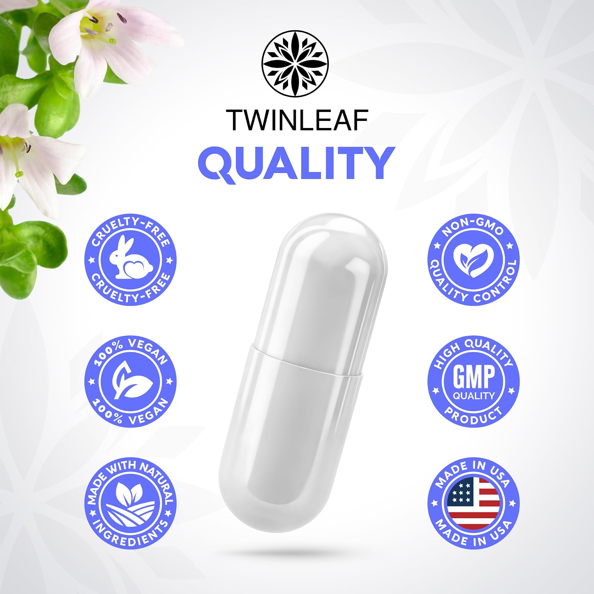 Natural Serotonin Supplement - Made in USA Manganese Serotonin & Cortisol Manager - Serotonin Booster Vitamin Supplement for Women with 5-HTP Vitamin B6 B12 GABA L Theanine L Tryptophan - 60 Capsules