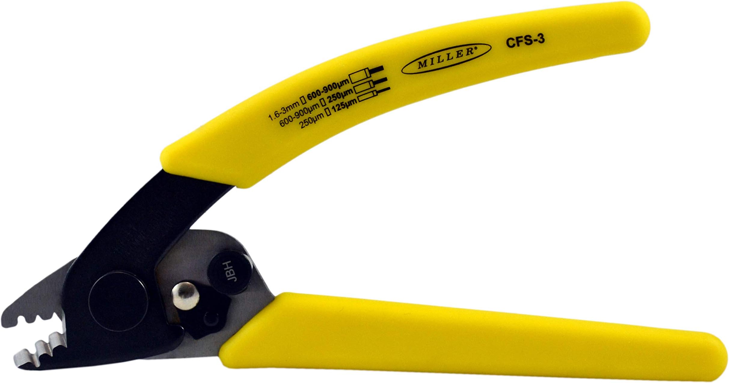 CFS-3 Series Three-Hole Wire Stripper Tool for Working Technicians, Electricians, and Installers, Safe Cable-Splicing Tool, Easily Portable Wire Stripper, 4.2 Ounces