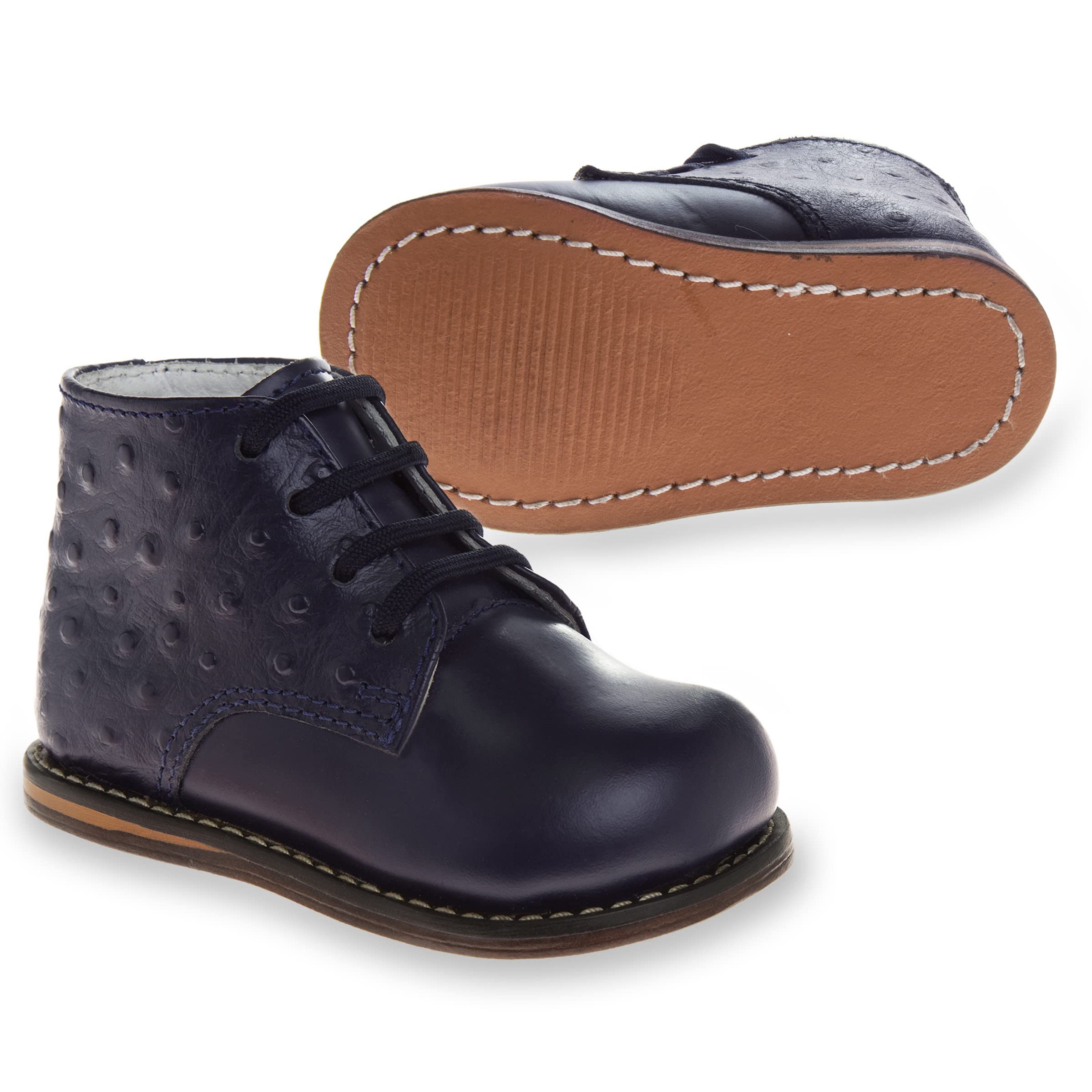 Josmo baby girls 8190 First Walker Shoe, Navy_pat, 7.5 Toddler US