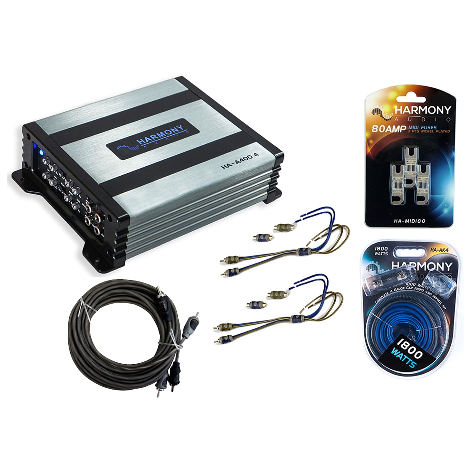 Amazon.com: Kicker 43DXA2504 DXA250.4 4-Channel Amp with 8 Gauge