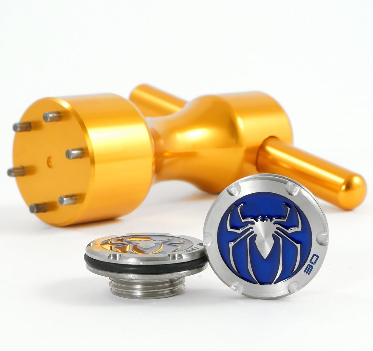 19th Hole Custom Shop 2 x 30g Blue Deluxe Tour Style Weights Wrench for Scotty Cameron Fastback, Squareback, Spider