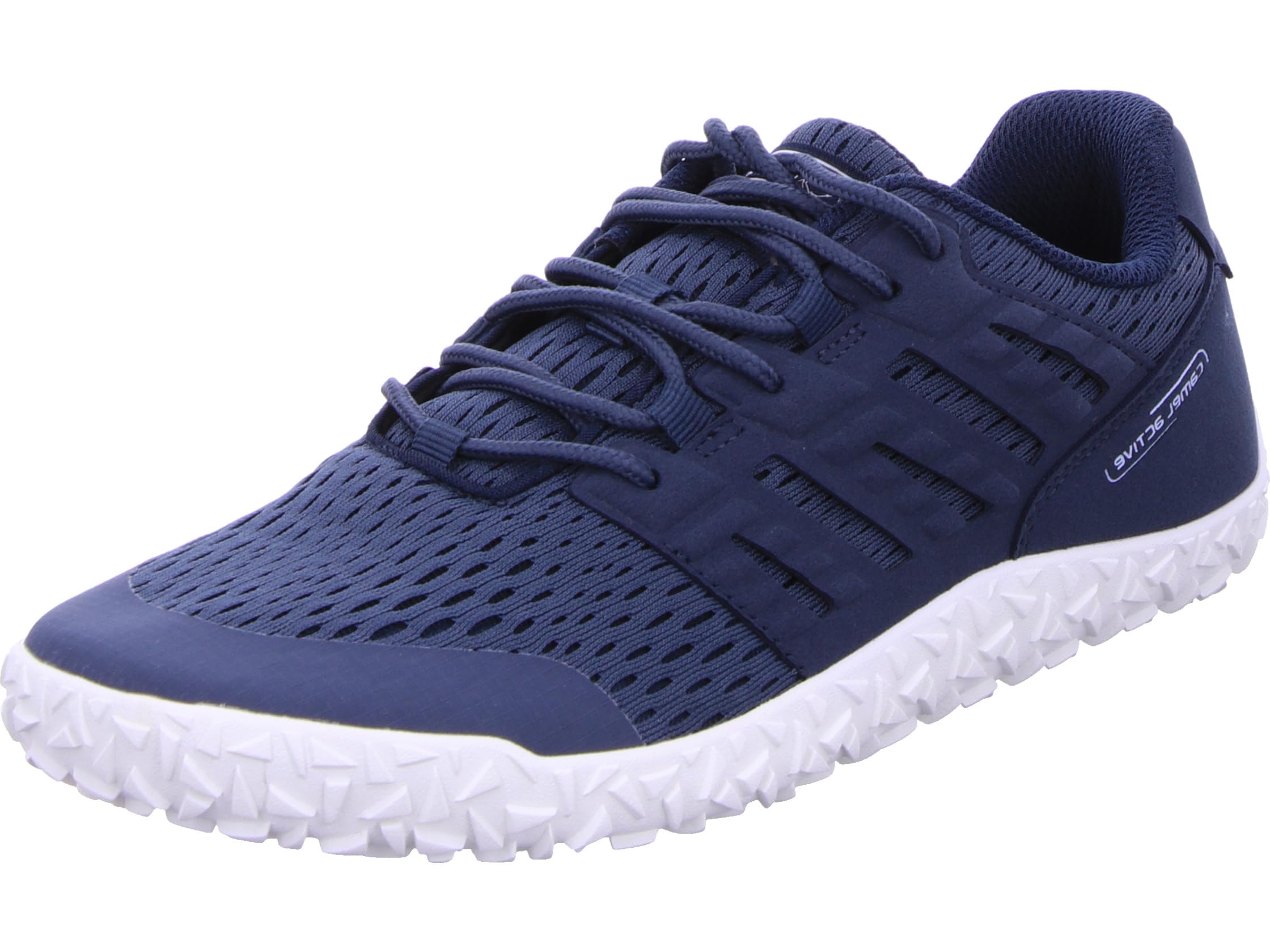 camel active Men's 54il003 Sneaker, Blue, 9.5 UK