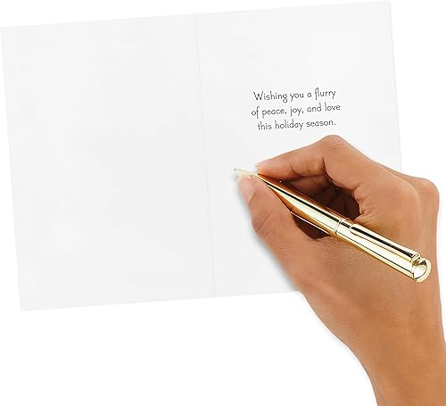 Miniatura 8 de Hallmark Surtido de tarjetas navideñas vintage (36 tarjetas y sobres) Papá Noel retro, trenes de juguete, muñecos de nieve, árboles