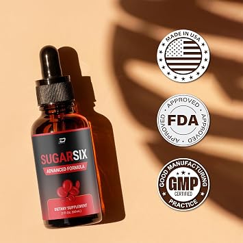 Sugar Six Drops Healthy Formula - Dietary Supplement Drops - Extra Strength SugarSix Liquid Drops, Sugar Six Drops Reviews (5 Pack 5 Month Supply)