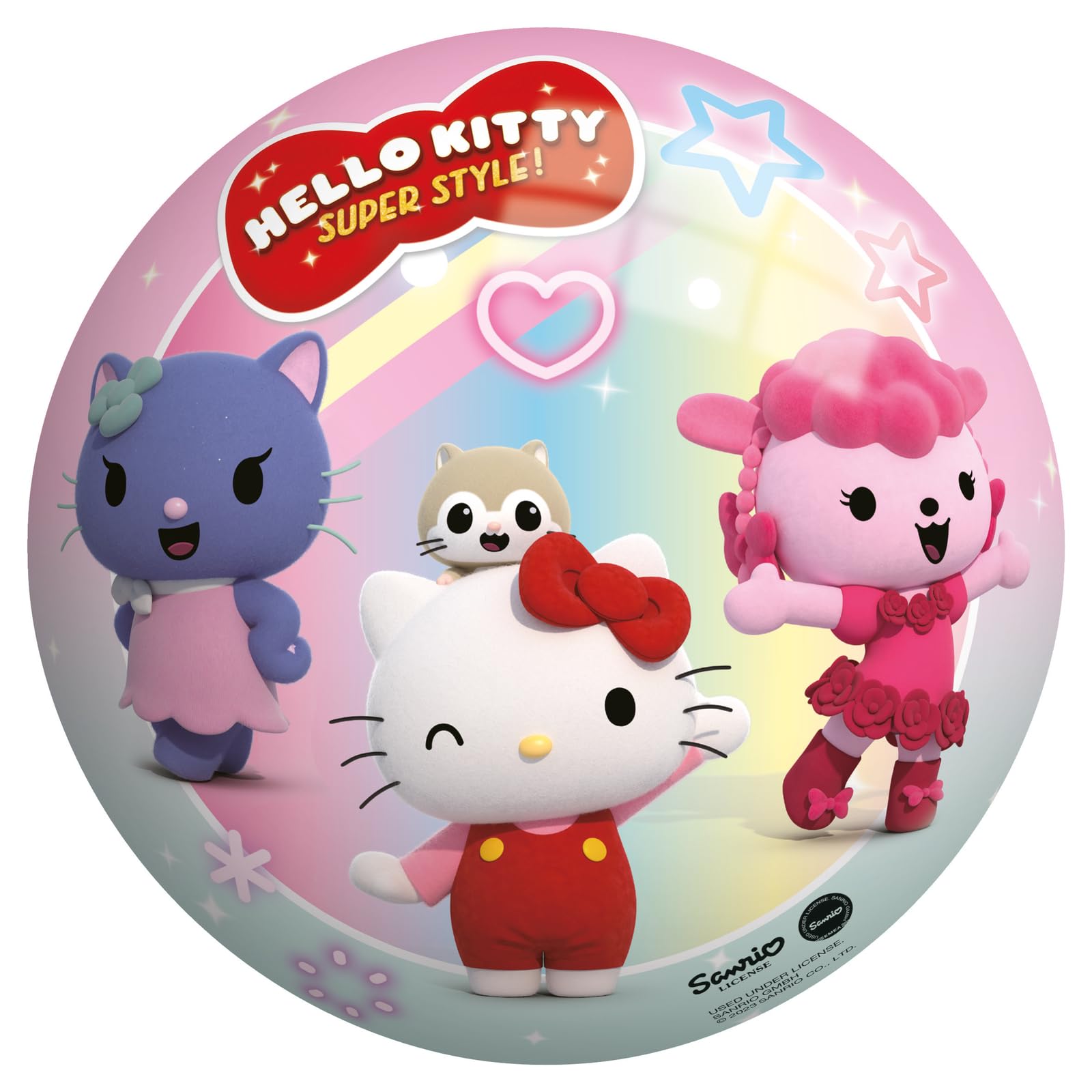 John Hello Kitty Play Ball 9 Inches 23 cm Diameter