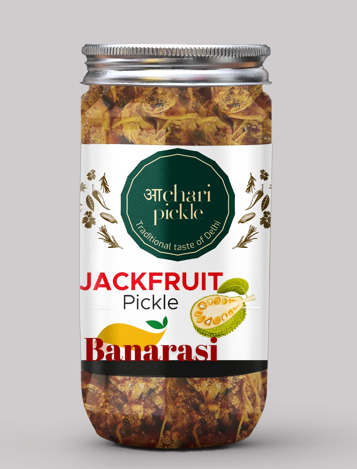 Banarasi Jackfruit Pickle Homemade Fresh Jackfruit/Kathal Ka Aachar(400G) - Mother’s Recipe | Organic North Indian Pickle | Healthy Jackfruit Pickle | Traditional Home Made Achaar (B0BB2X8H46) Amazon Price History, Amazon Price Tracker