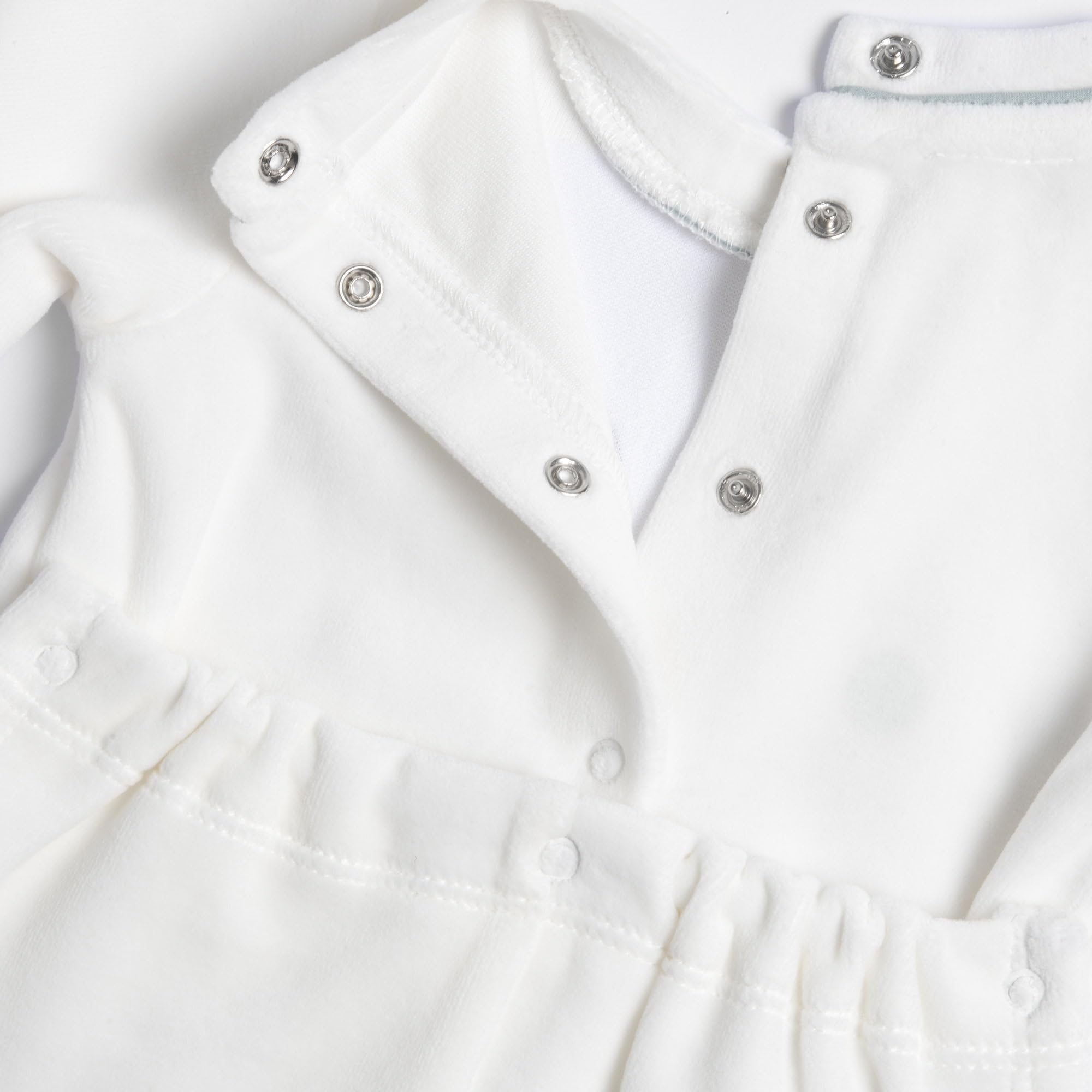 Chicco, Tutina Neonato, con Comoda Apertura sulla Schiena e a Patello con Bottoncini, in Calda e Morbida Ciniglia, Lavabile in Lavatrice, Abbigliamento Neonato 0-24 Mesi, Idea Regalo Nascita