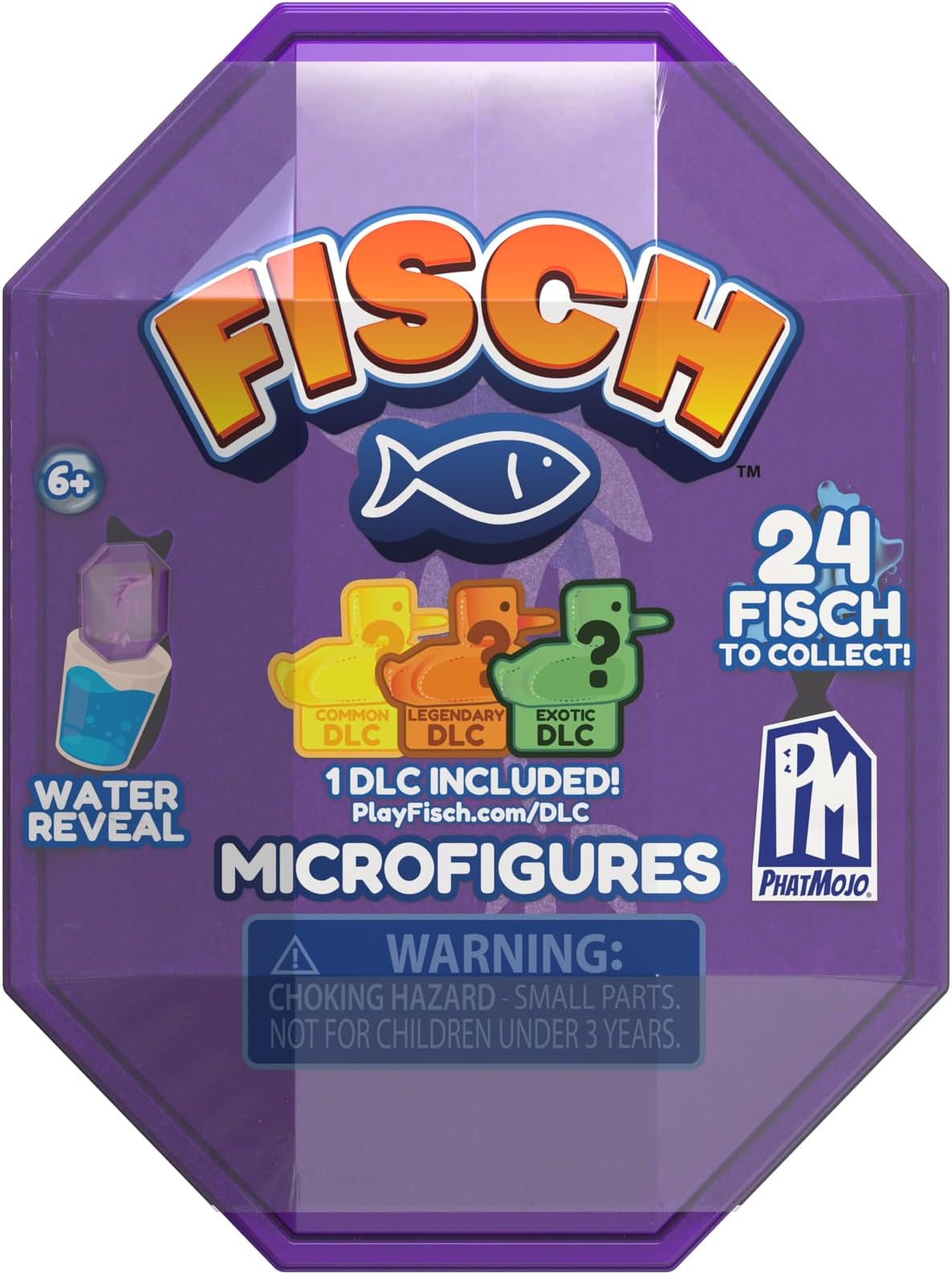 Fisch — Microfigure 1-Pack — Series 1, Purple