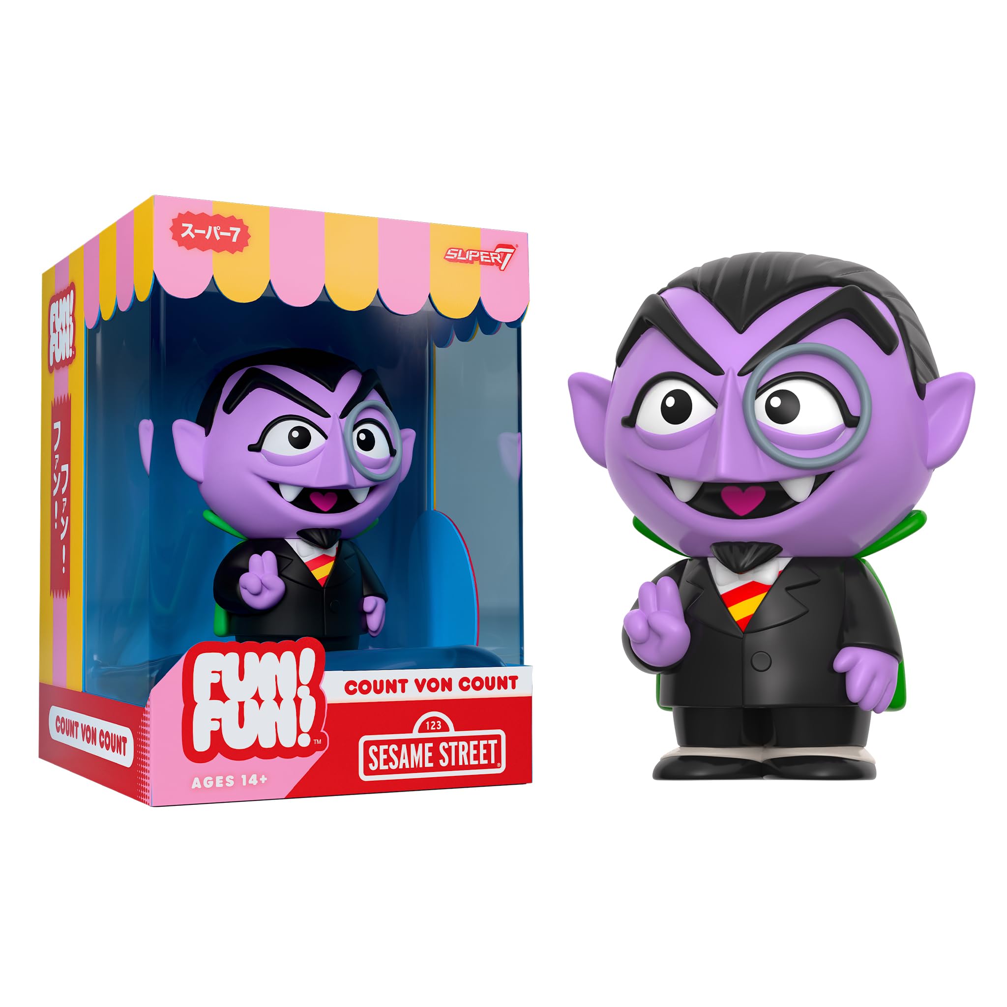Sesame Street Fun! Fun! Wave 01 - Count VON Count, Figures