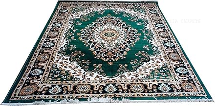 Soft Washable Silk Touch Non-Slip Living Room Bedroom Carpet Size 5 X 7 Feet
