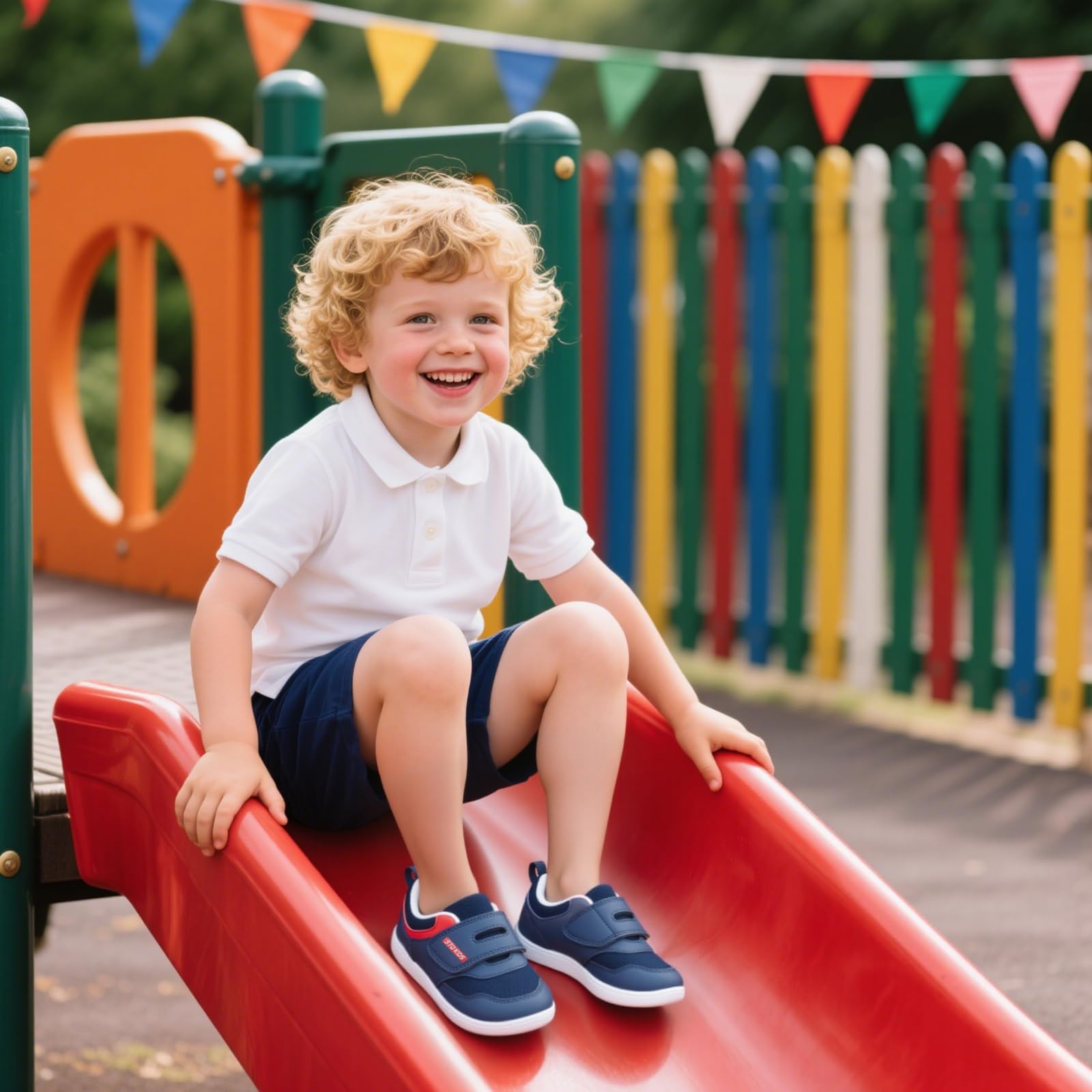 Toddler Wide Toe Box Barefoot Shoes Boys Kids Zero Drop Minimalist Sneakers Baby First Walking Shoe Grounded Footwear Navy White Toddler 6