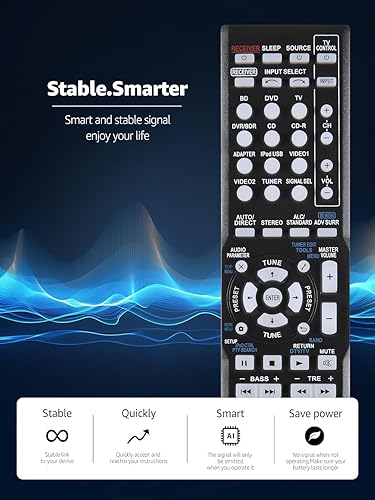 Miniatura 5 de AXD7622 Control remoto de repuesto para Pioneer AXD7583 AXD7624 AXD7660 AXD7690 VSX-520 VSX-521 VSX-524 VSX-530 VSX-70 VSX-820 VSX-822 VSX-824