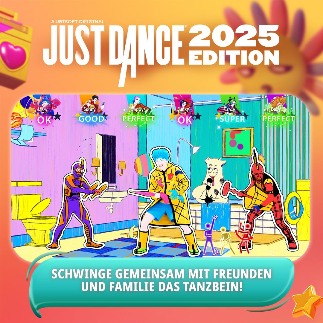 Just Dance 2025 Edition (Code in a Box) – [Nintendo Switch] – Spielbar auf Nintendo Switch 2