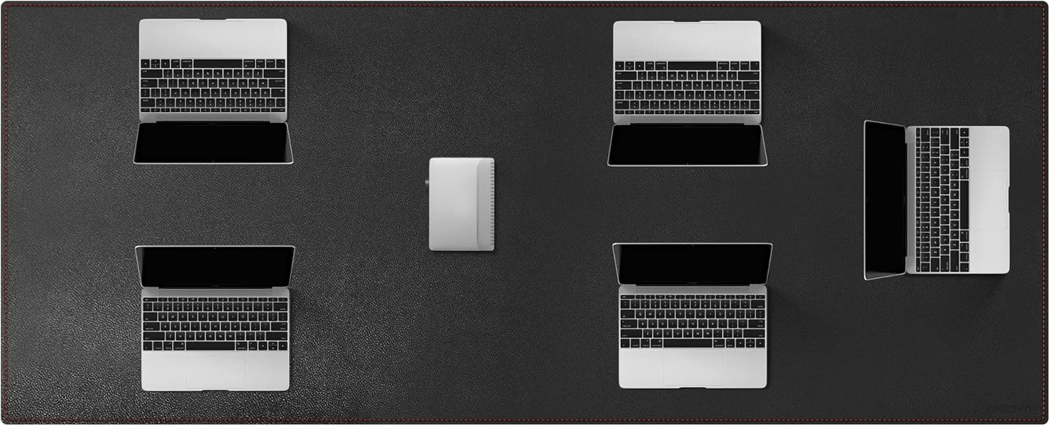 ZORESYN Conference Table Pads (70.87" x 31.5") PU Leather