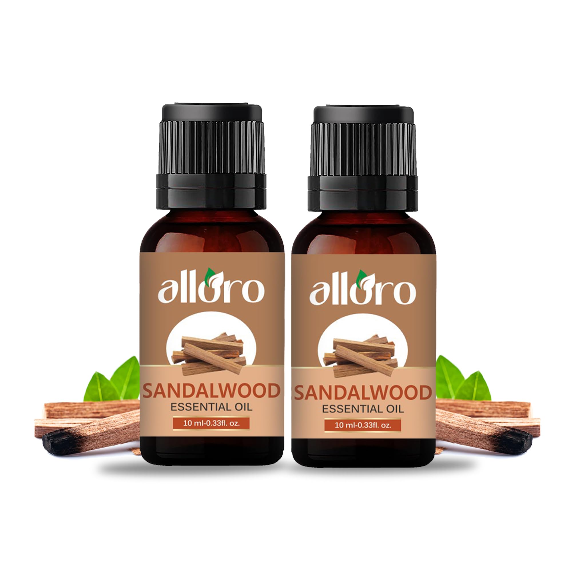 ALLORO Sandalwood Essential Aroma Oil for Home Fragrance | Best for Aromatherapy | Used in Diffusers, Candles, Air Fresheners, Soaps - Pack of 2 (B0DGLSGPK8) Amazon Price History, Amazon Price Tracker