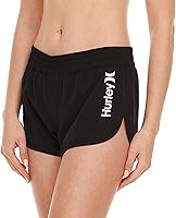 Hurley Women's 3" Quick-Dry Swim Board Shorts - Stylish Beach & Surf Bottoms with Pockets