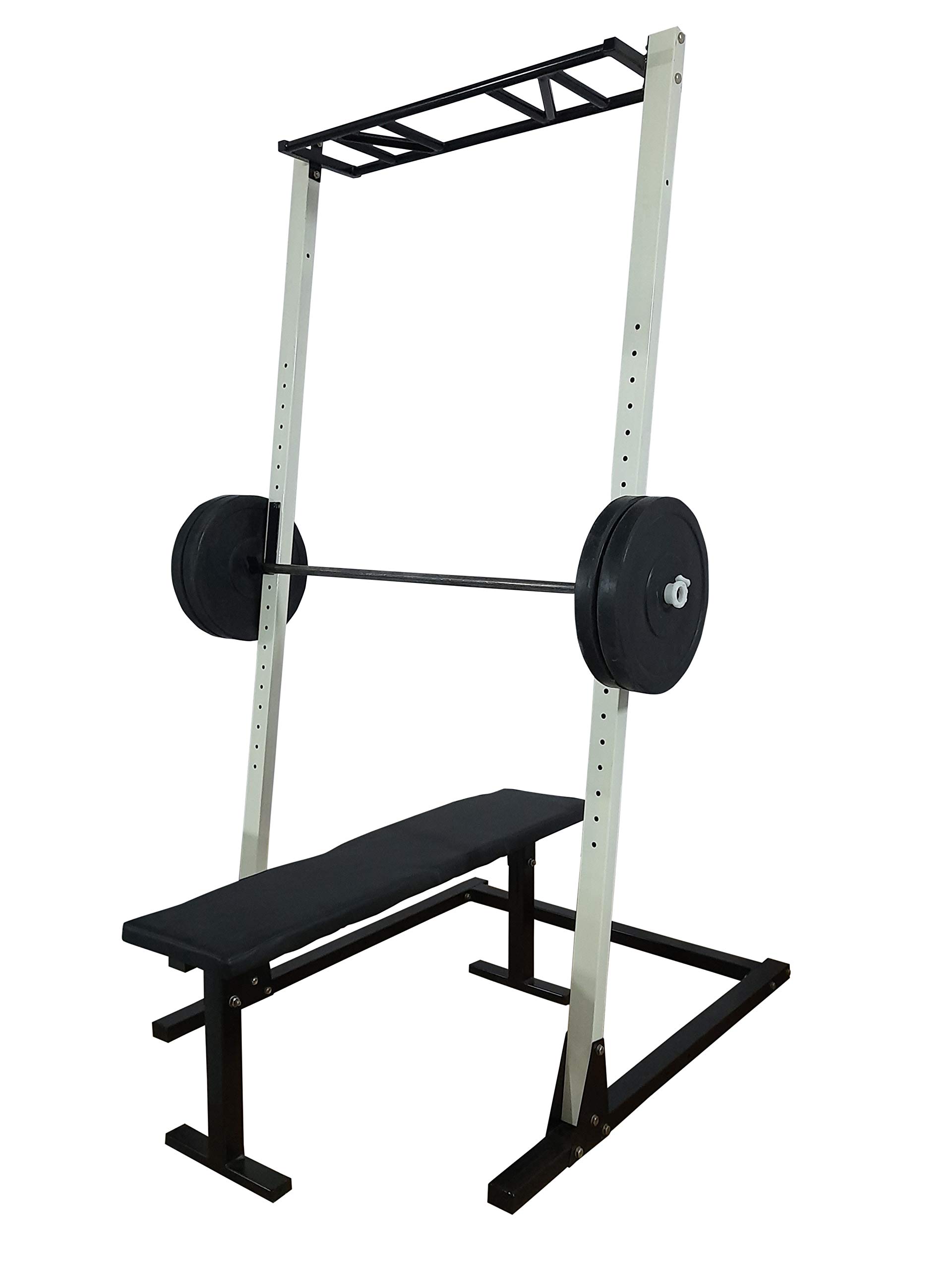 Power Tower Free Standing Pull Up bar Bench Press Squat Rack Home Gym Dynamics