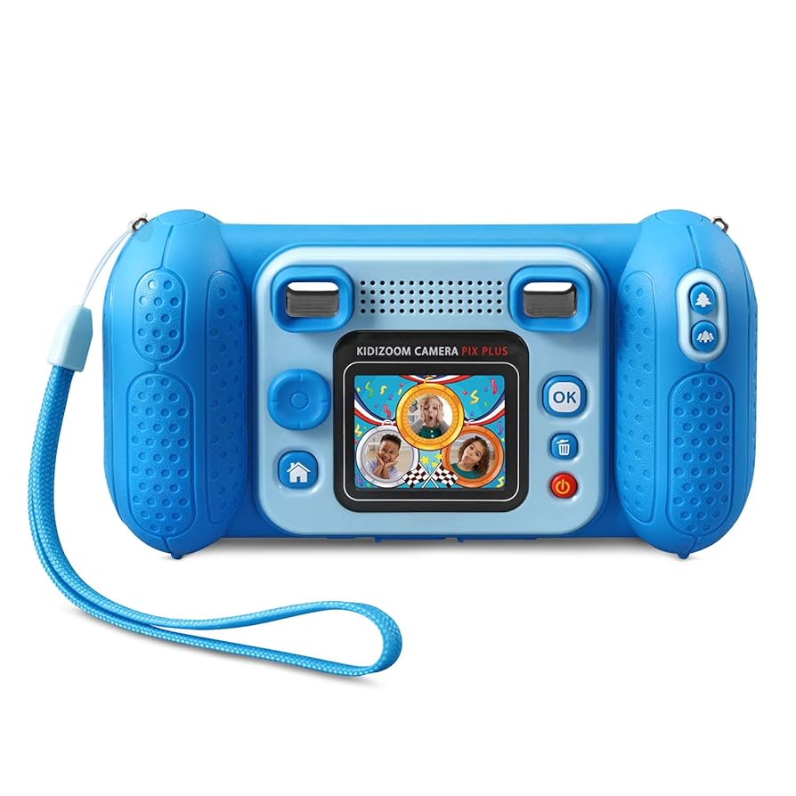 Amazon.com: VTech KidiZoom Camera Pix Plus, Blue : Toys & Games