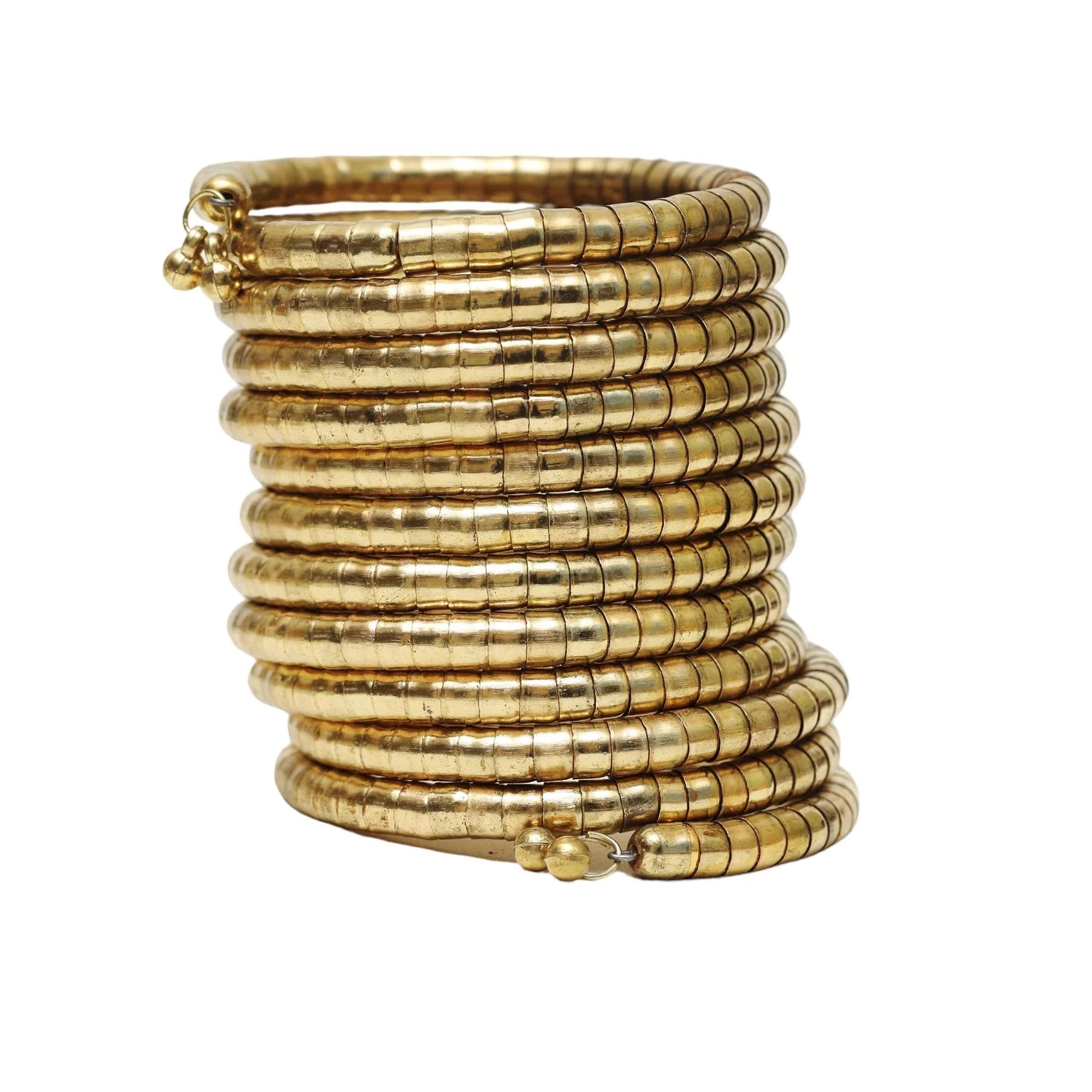 Viral Spiral Bangle Bracelet Cuff Bangle Single Hand Bracelet Wrap Bracelet Spring Design Adjustable Stretchable Bracelet Pack Of 1 For Girls And Women (Viral Spiral Bangles) (B0CSX8QK3L) Amazon Price History, Amazon Price Tracker