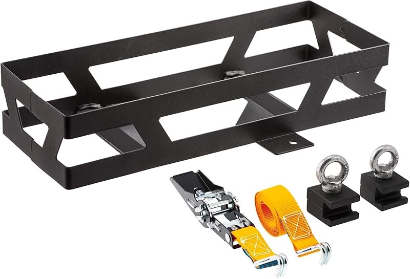 1780330 Base Rack Jerry Can Mount 4x4 Accessories Single - Horizontal, Allows Easy Fitment Jerry cans to Your Base Rack