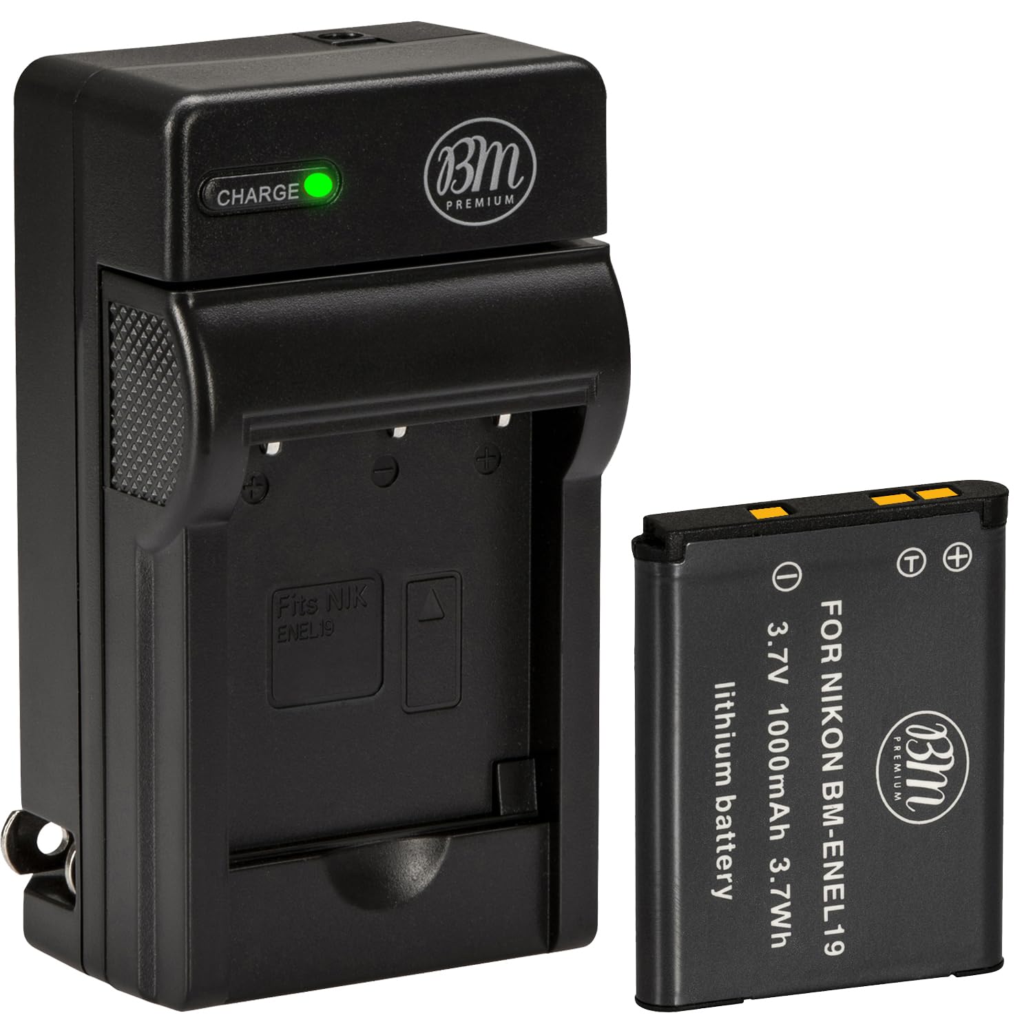 Amazon.com : BM Premium EN-EL19 Battery and Charger for Nikon