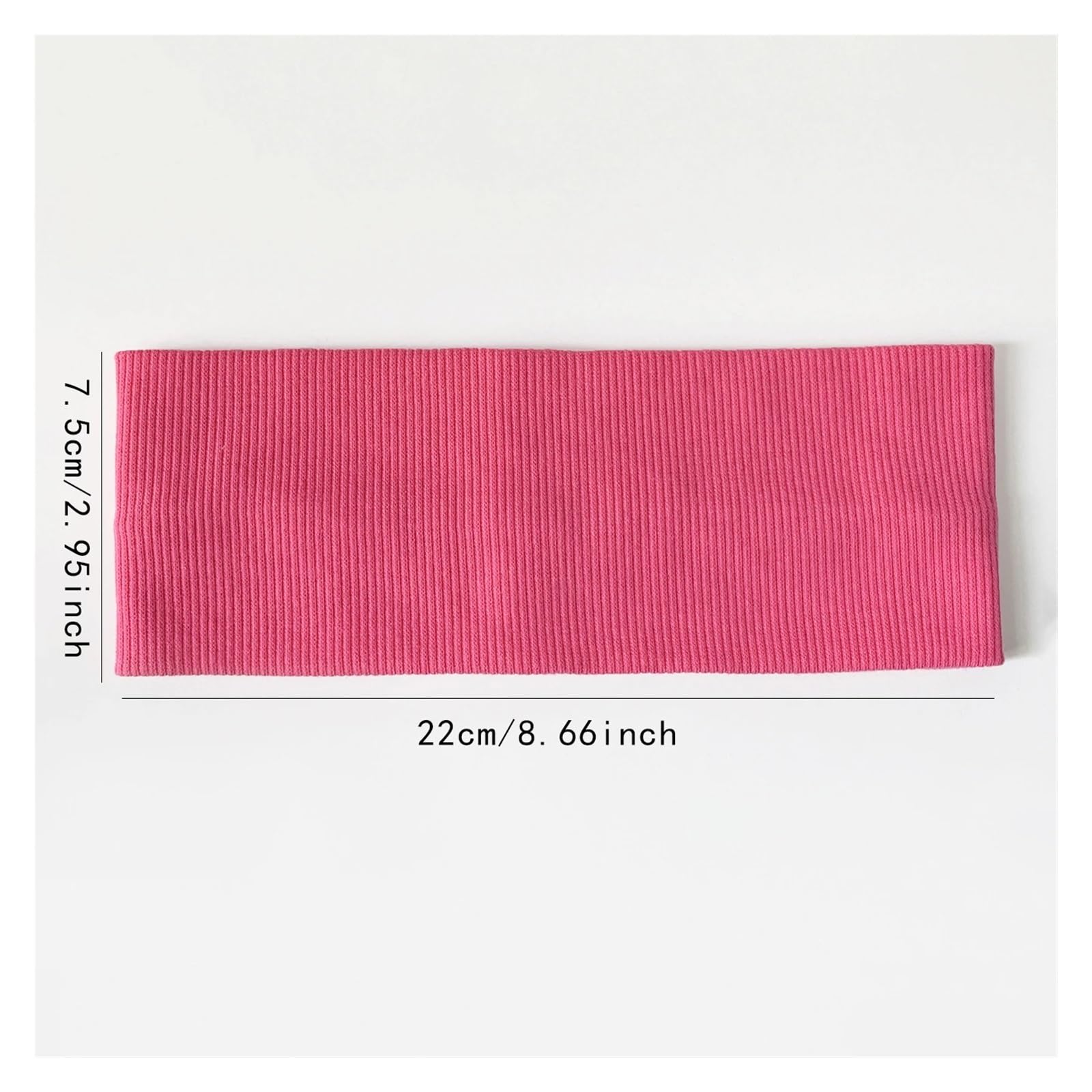 Fasce elastiche per capelli per sport e fitness, confezione da 5, fasce per capelli assorbono il sudore per yoga e corsa, accessori per capelli alla moda