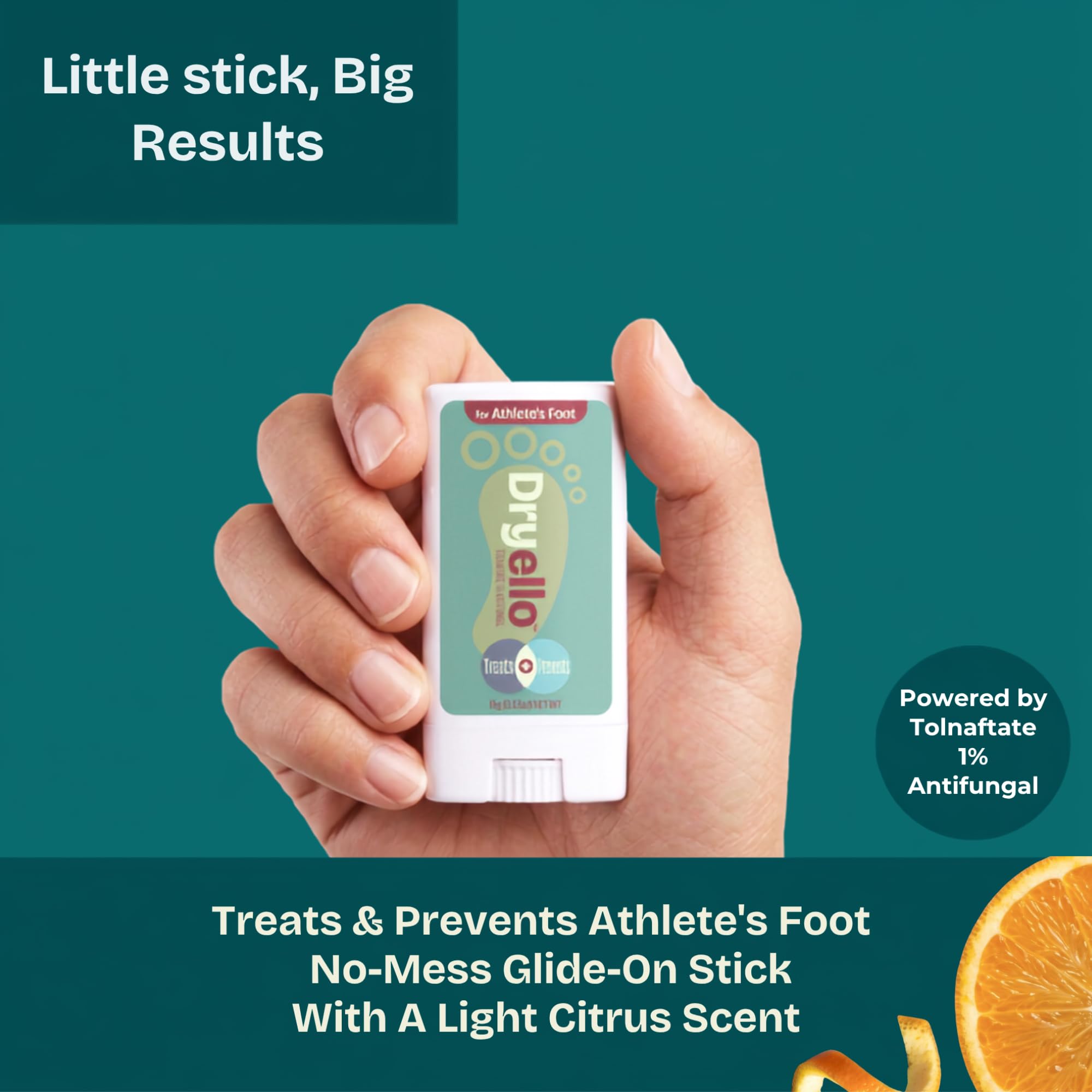 Dryello® Antifungal Athlete's Foot Treatment, Tolnaftate 1%, Original, 2 Ct — Amazon image 3