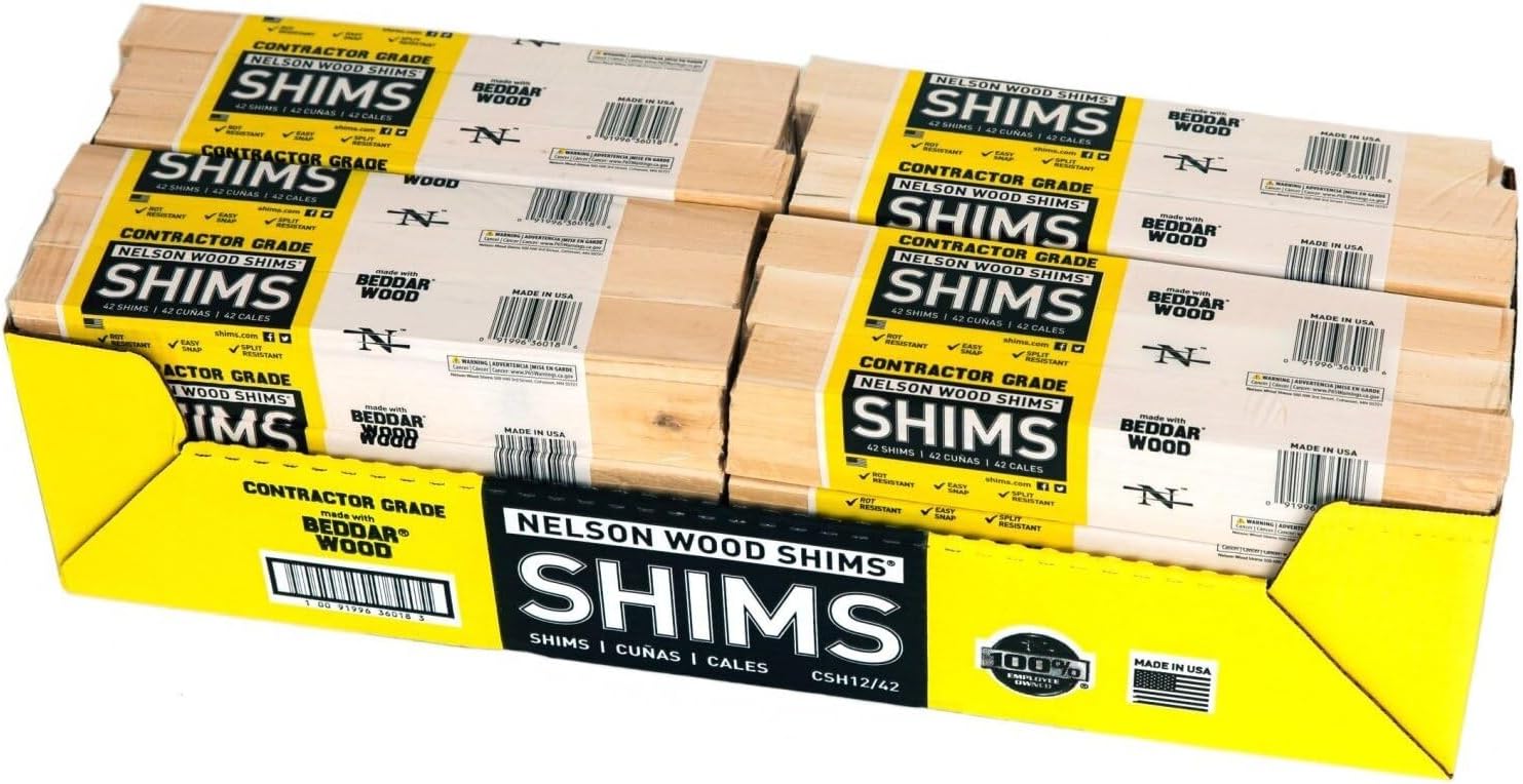 12 Beddar Wood Shims