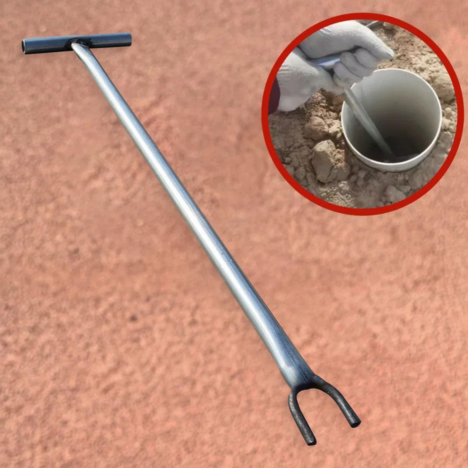 predolo Llave de Válvula de Medidor de Agua, Herramienta Manual Ergonómica, Práctica, Resistente, Herramienta de Apertura de Válvula de Plomería, Llave de Cie, Apertura de 5cm