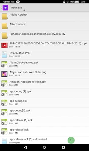 Downloads Folder for Fire TV - Manage all downloaded files in one place
