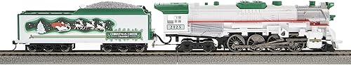 Miniatura 9 de Lionel Tren de modelo de tren con Bluetooth HO Gauge para pasajeros de Navidad Cheer con control remoto