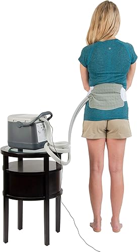 Miniatura 4 de Ossur Cold Rush - Sistema de máquina de terapia compacta con almohadilla lumbar, almohadilla ergonómica y ajustable incluida, silenciosa, ligera y