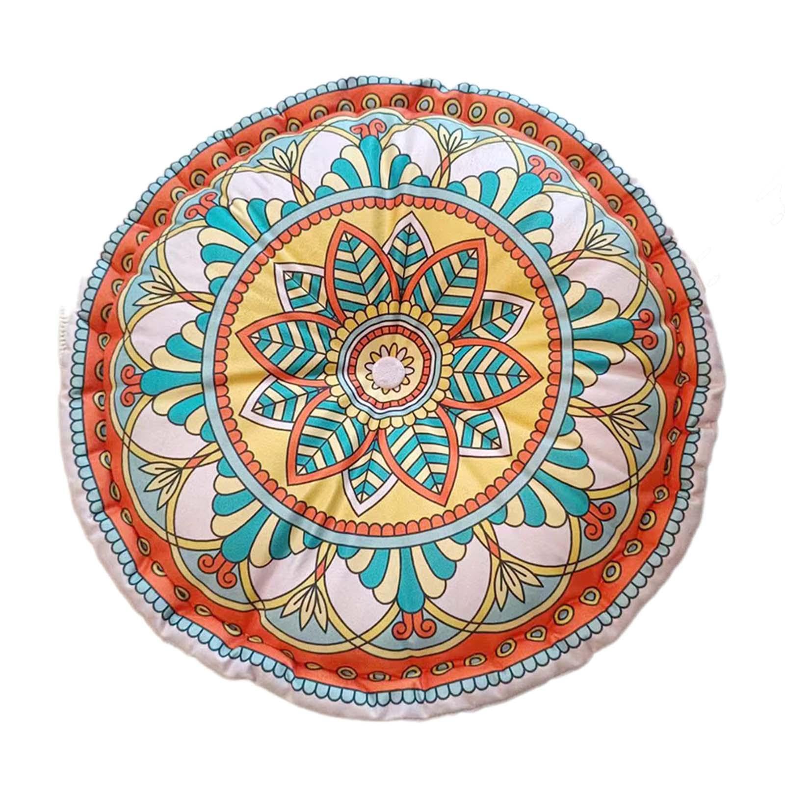Floor Cushion Round Futon Cushion Soft Pouf for Courtyard Living Room Office Pink|Home & Garden | Yard, Garden & Outdoor Living | Patio & Garden Furniture |1 Floor Cushion-image-8