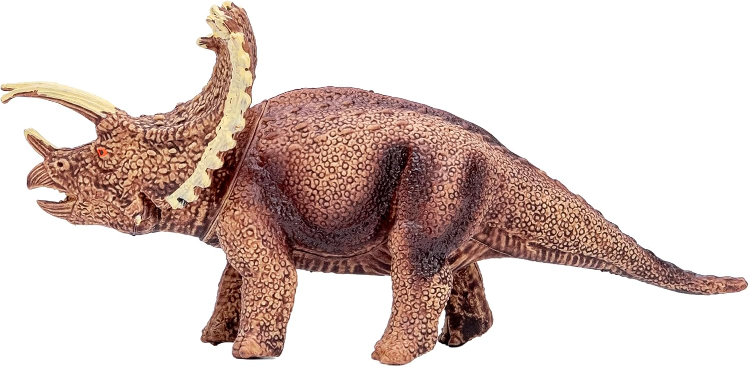 Animal Planet Valley of Dinosaurs Toy Playset – 14-Piece Dinosaur Figure Set for Kids, Prehistoric Adventure Playset for Ages 3+