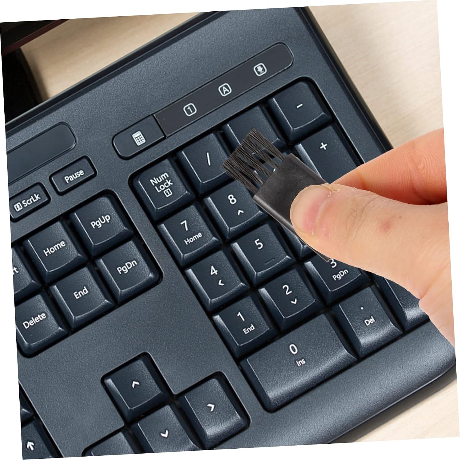 NOLITOY 48pcs Cleaning Brush for Dust and Gap Removal Ergonomic Design for Keyboards Carvings and Razor Maintenance Lightweight and Portable Cleaning Tools