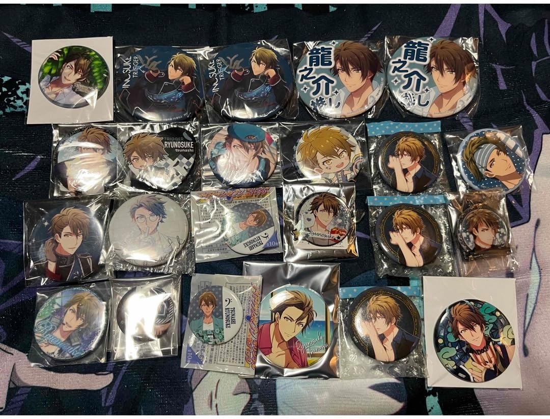 【匿名配送】アイナナ 十龍之介 キャラバッジコレクション Sugao 87点 匿名配送アイナナ 十龍之介 キャラバッジコレクション Sugao 87点