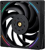 Thermalright TL-K12 120 mm CPU Cooler Fan, Computer Case Fan, 4PIN PWM Control, 2150 RPM, PC Performance Fan for S-FDB Bearings, Wind Pressure Fan (Black) - 9