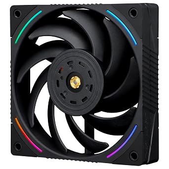 Thermalright TL-K12 ARGB CPU Fan 120mm Case Cooler Fan, 4pin PWM Connector Silent Computer Fan with S-FDB Bearing and Double-sided rubber mat,Desktop Cooling Fan,AIRFLOW CONNECTOR 69CFM MAX TL-K12