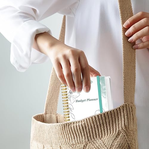 Miniatura 7 de Planificador de presupuesto  Rastreador de presupuesto de gastos A6, libro de presupuesto para libro mayor, organizador de dinero para cartera, 3.75