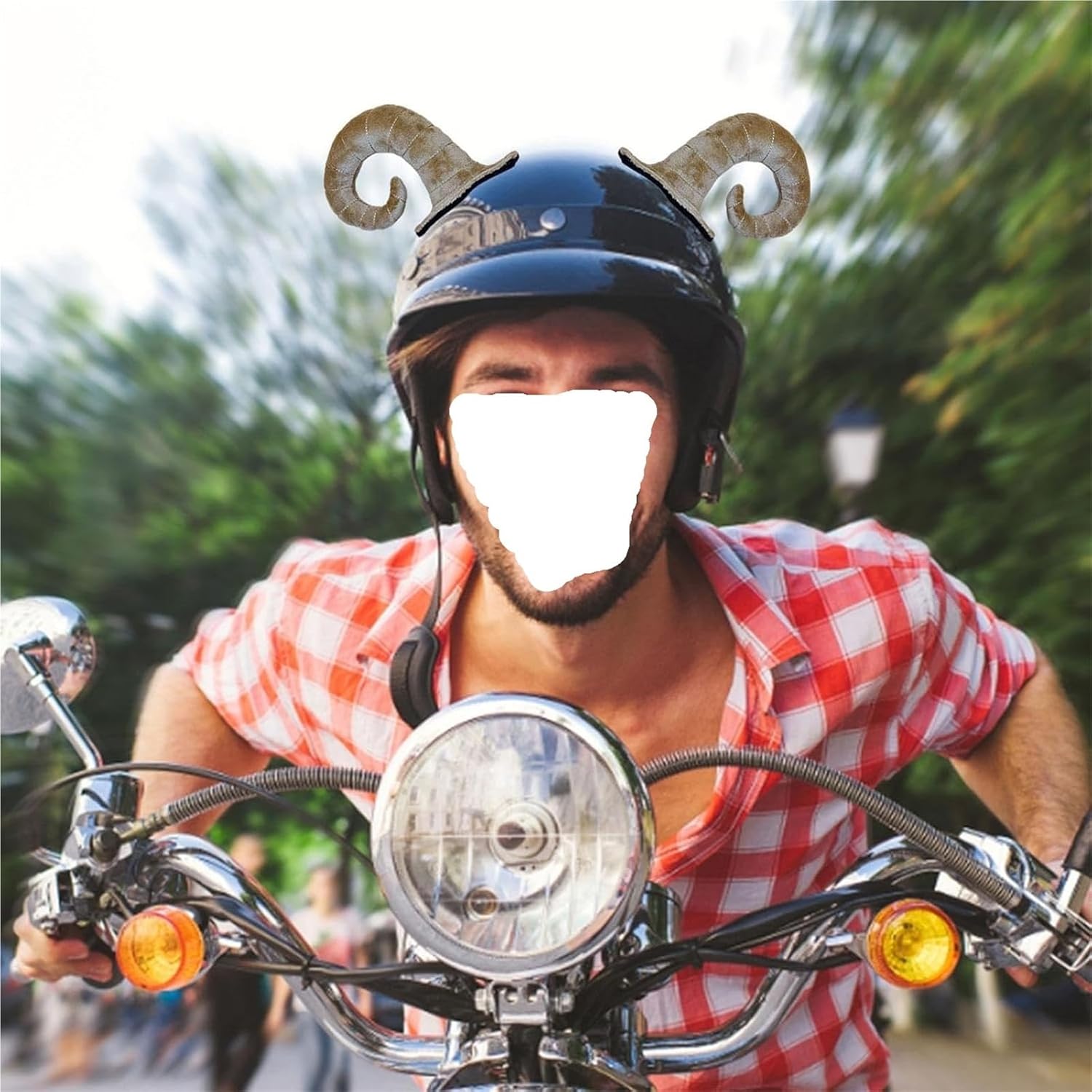 Helmet Devil Horn, Helmet DecorationHard Hat Horns,Small Devil Horns Motorcycle Headpiece Hard Hat Accessories, Multi-Purpose Stylish for Cycling Skiing