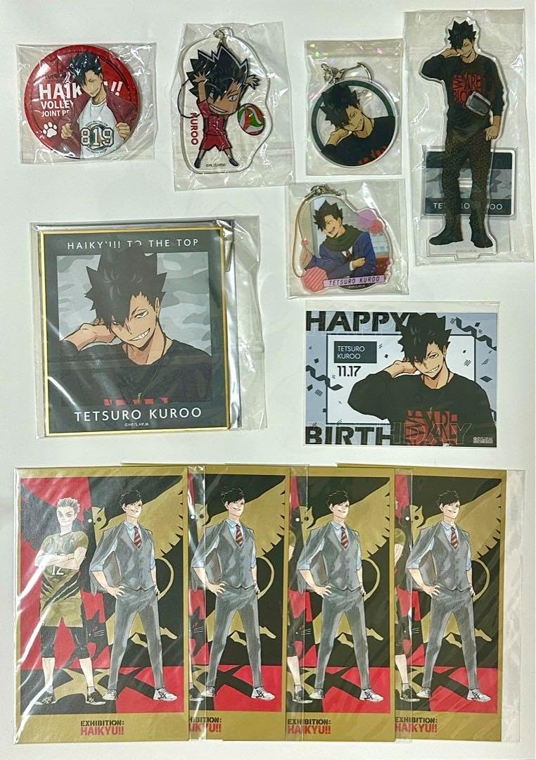 黒尾鉄朗 ハイキュー!! 黒尾鉄朗 応援団 ポストカード 88枚セット