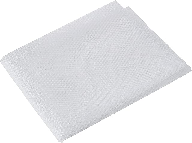 by Annie Light Weight Mesh Fabric 1 8 x 54-inch 100% Polyester White, Acrylic, Multicoloured, 0.09 x 7.4 x 9.4 cm