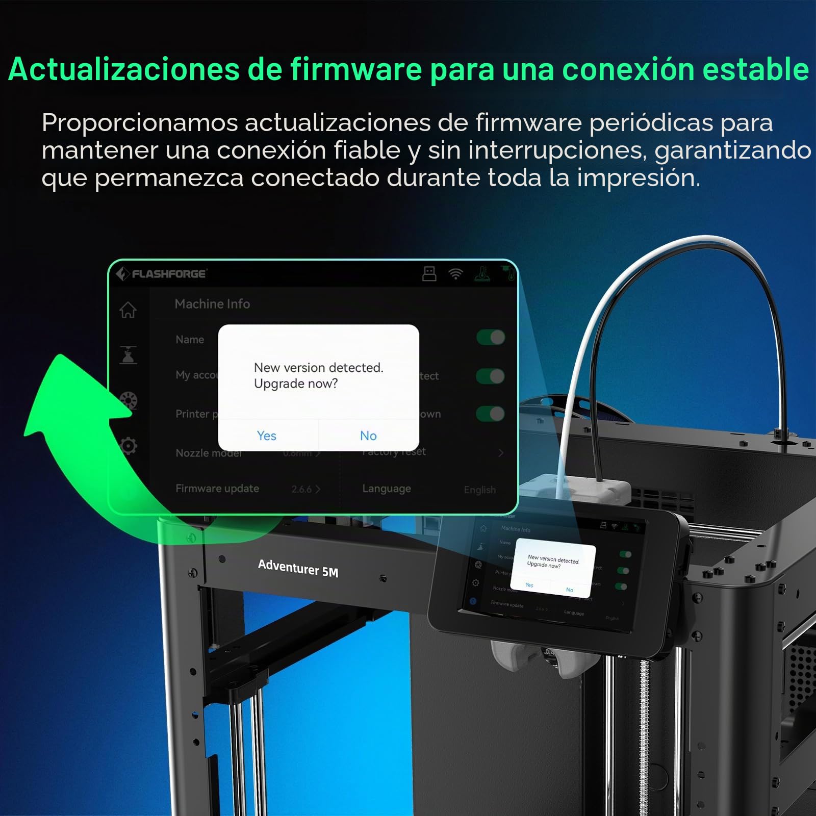 FLASHFORGE Adventurer 5M/5M Pro/5X Kit de cámara para impresora 3D para monitoreo en tiempo real y a distancia, compatible con la aplicación Flash Maker