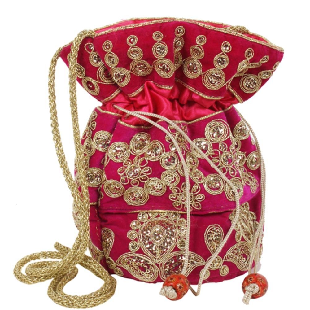 PurpledipPotli Bags Drawstring Purse (Potli01$)